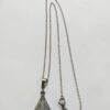 1618 - Medalha em Inox Aparecida com Corrente