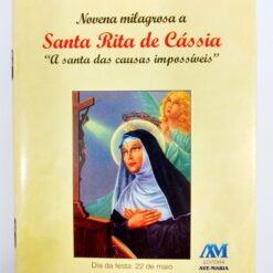 livro novena santa rita de cássia