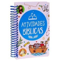 Livro Atividades Bíblicas com espiral